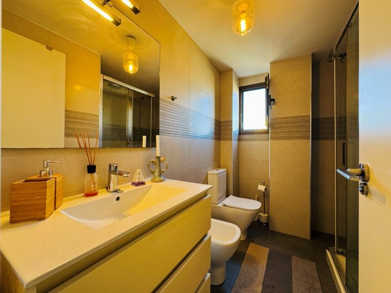 Pool area in apartment for sale in La Mata