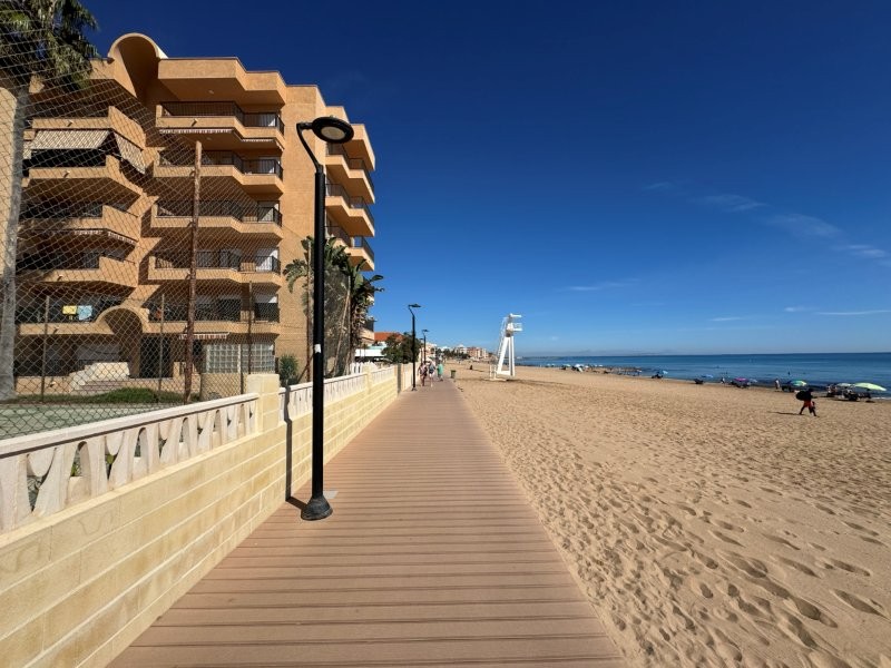 Pool area in apartment for sale in La Mata