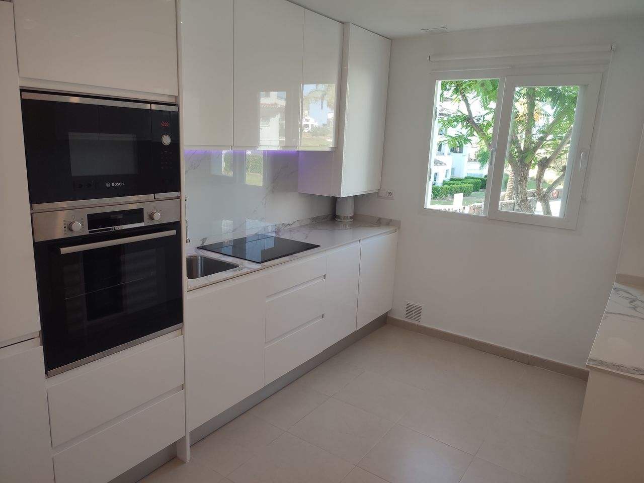 Living room in apartment for sale in Hacienda Riquelme Golf Resort