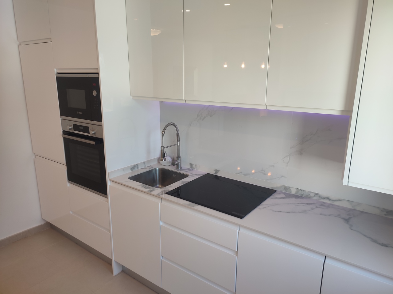Kitchen in apartment for sale in Hacienda Riquelme Golf Resort