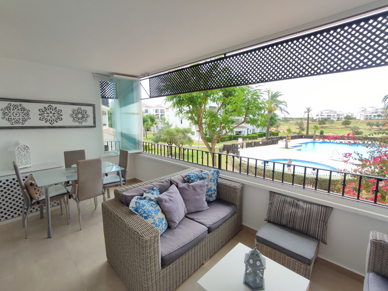 Bathroom in apartment for sale in Hacienda Riquelme Golf Resort