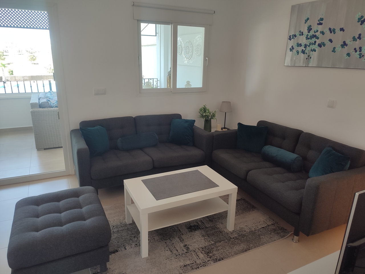 Dining area in apartment for sale in Hacienda Riquelme Golf Resort