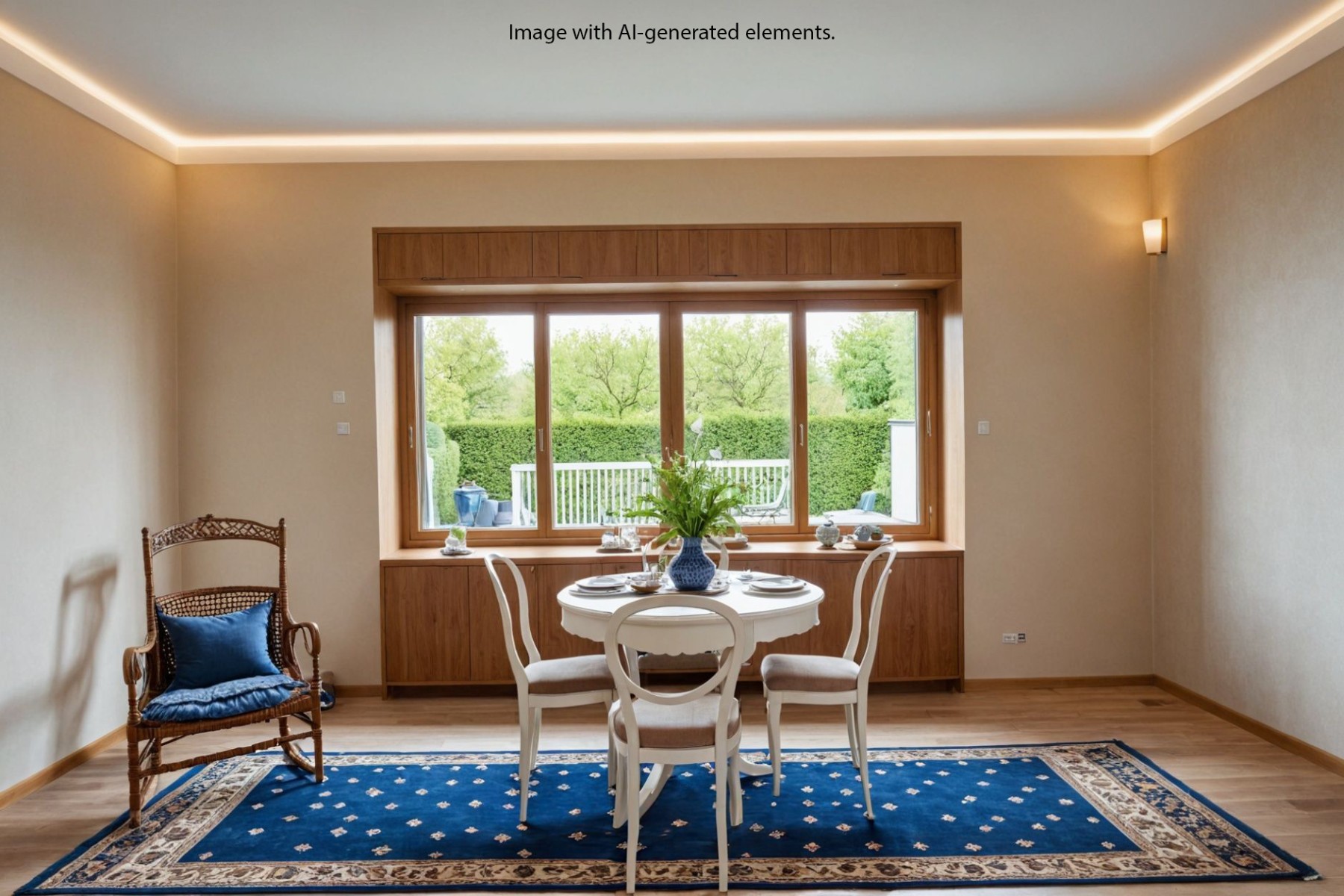 Dining area in villa for sale in El Campello