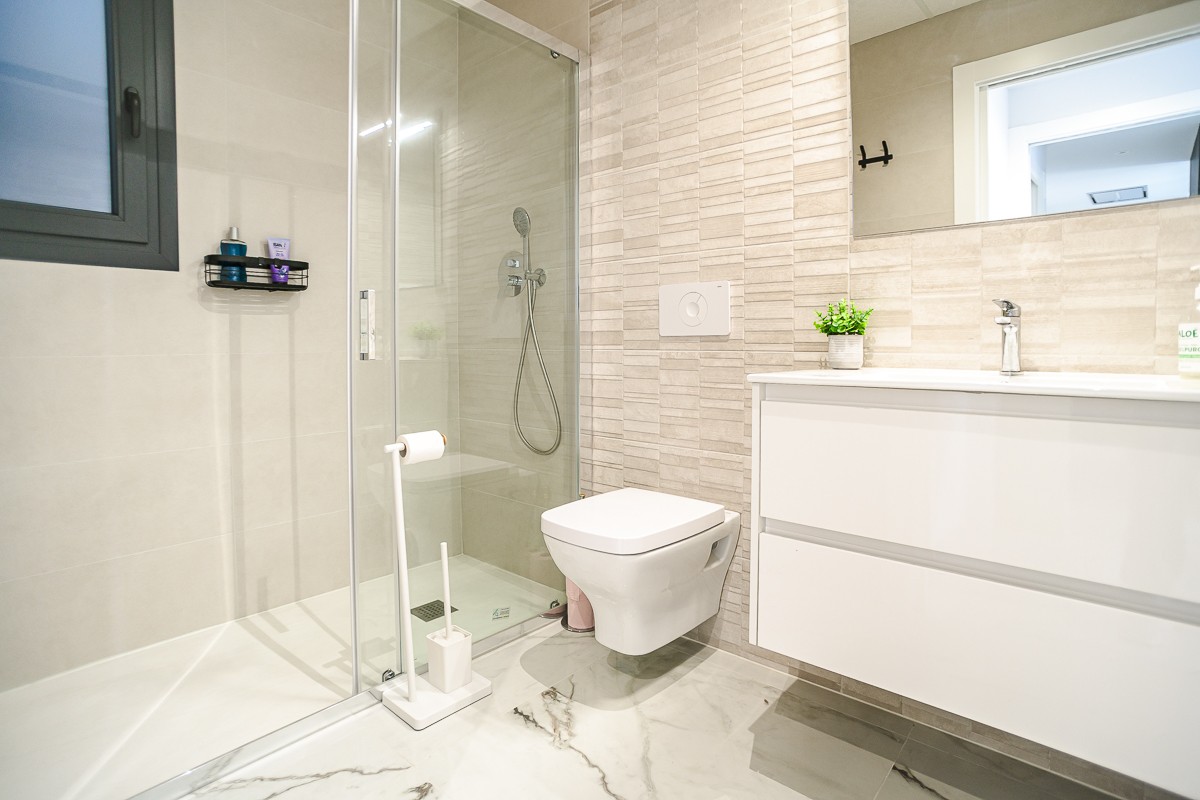 Pool area in penthouse for sale in Orihuela Costa