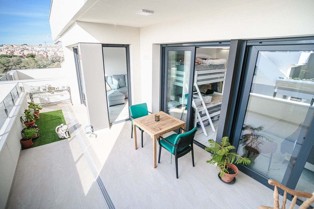 Bedroom in penthouse for sale in Orihuela Costa