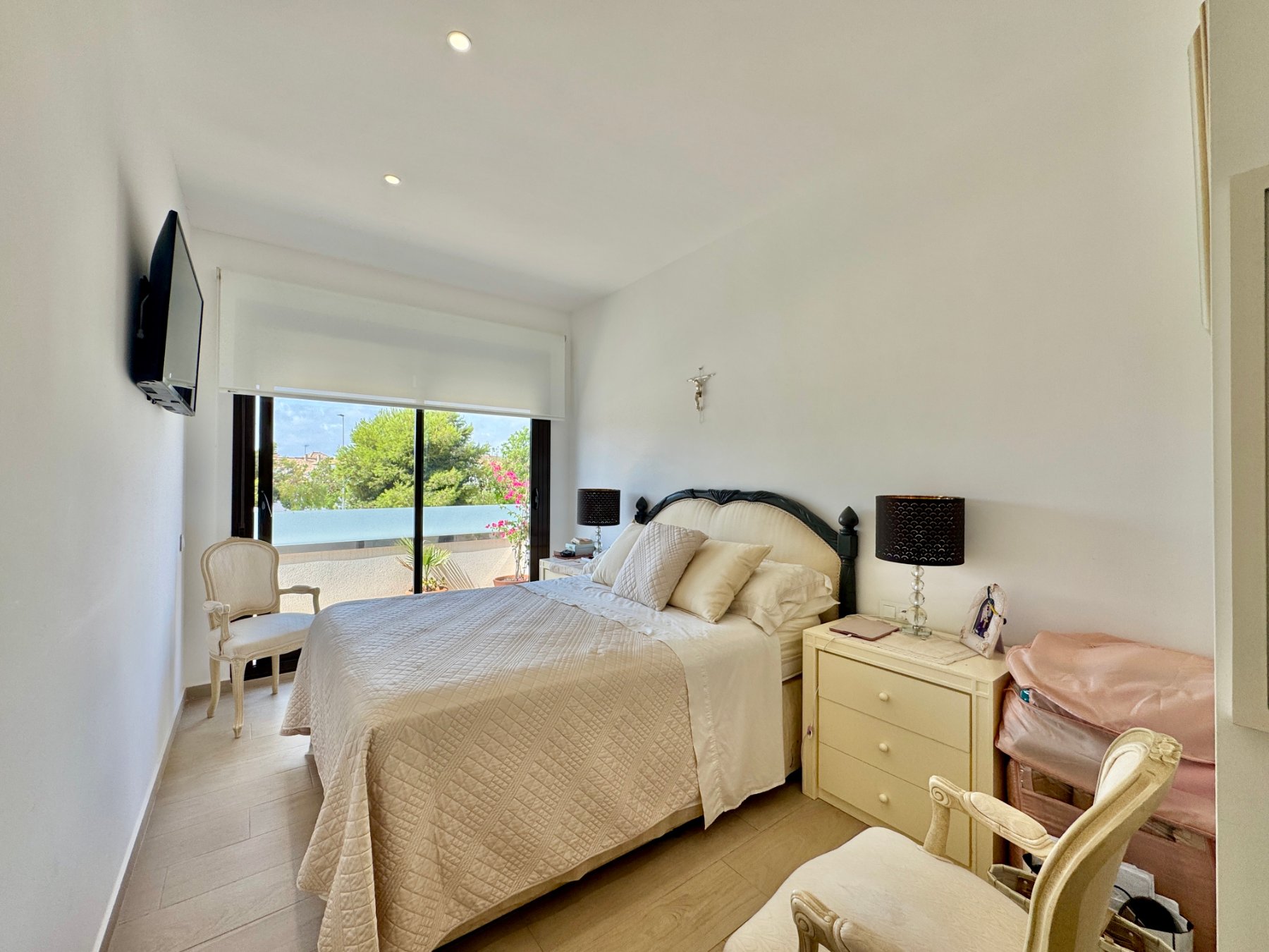 Master bedroom in terraced for sale in San Pedro del Pinatar