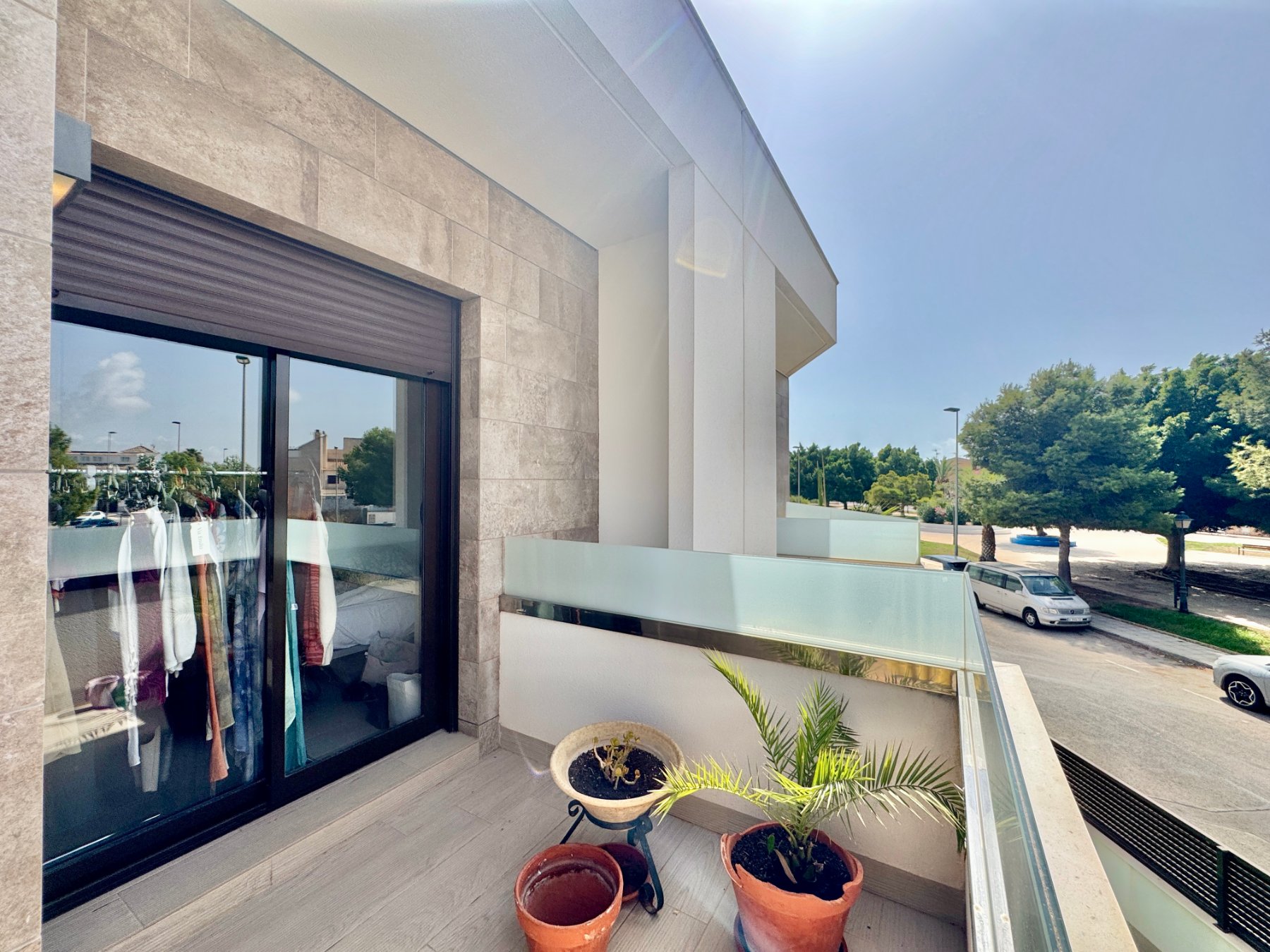 Pool area in terraced for sale in San Pedro del Pinatar