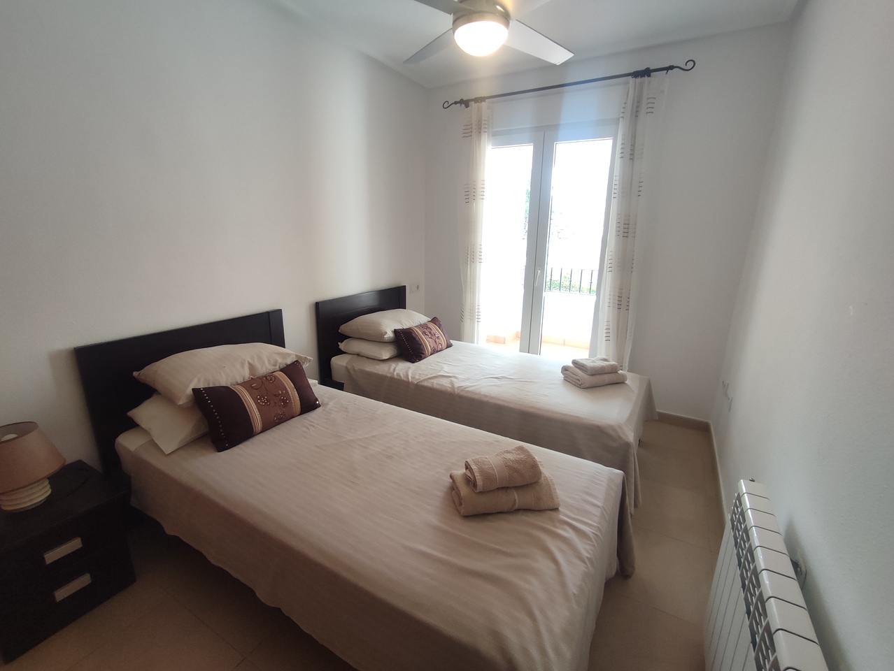 Pool area in apartment for sale in Hacienda Riquelme Golf Resort
