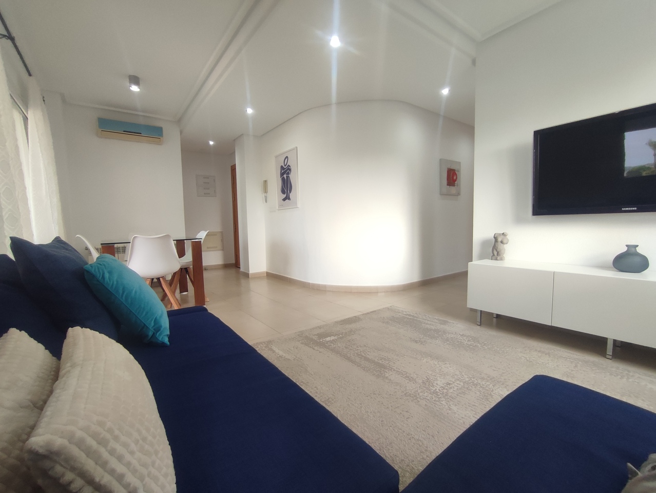 Dining area in apartment for sale in Hacienda Riquelme Golf Resort