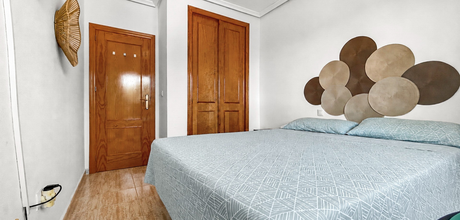 Master bedroom in apartment for sale in Mil Palmeras