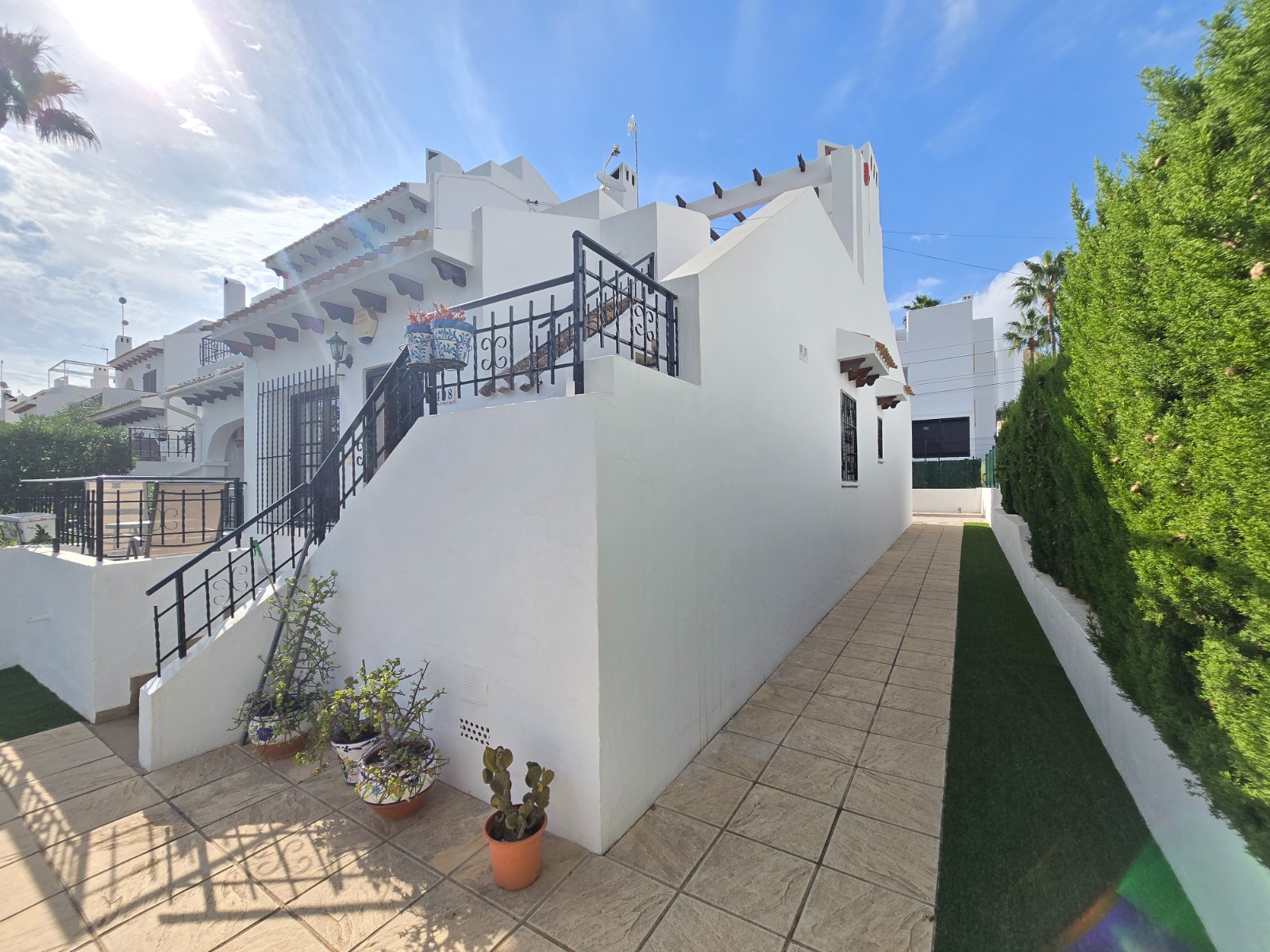 Living room in terraced for sale in Villamartin *
