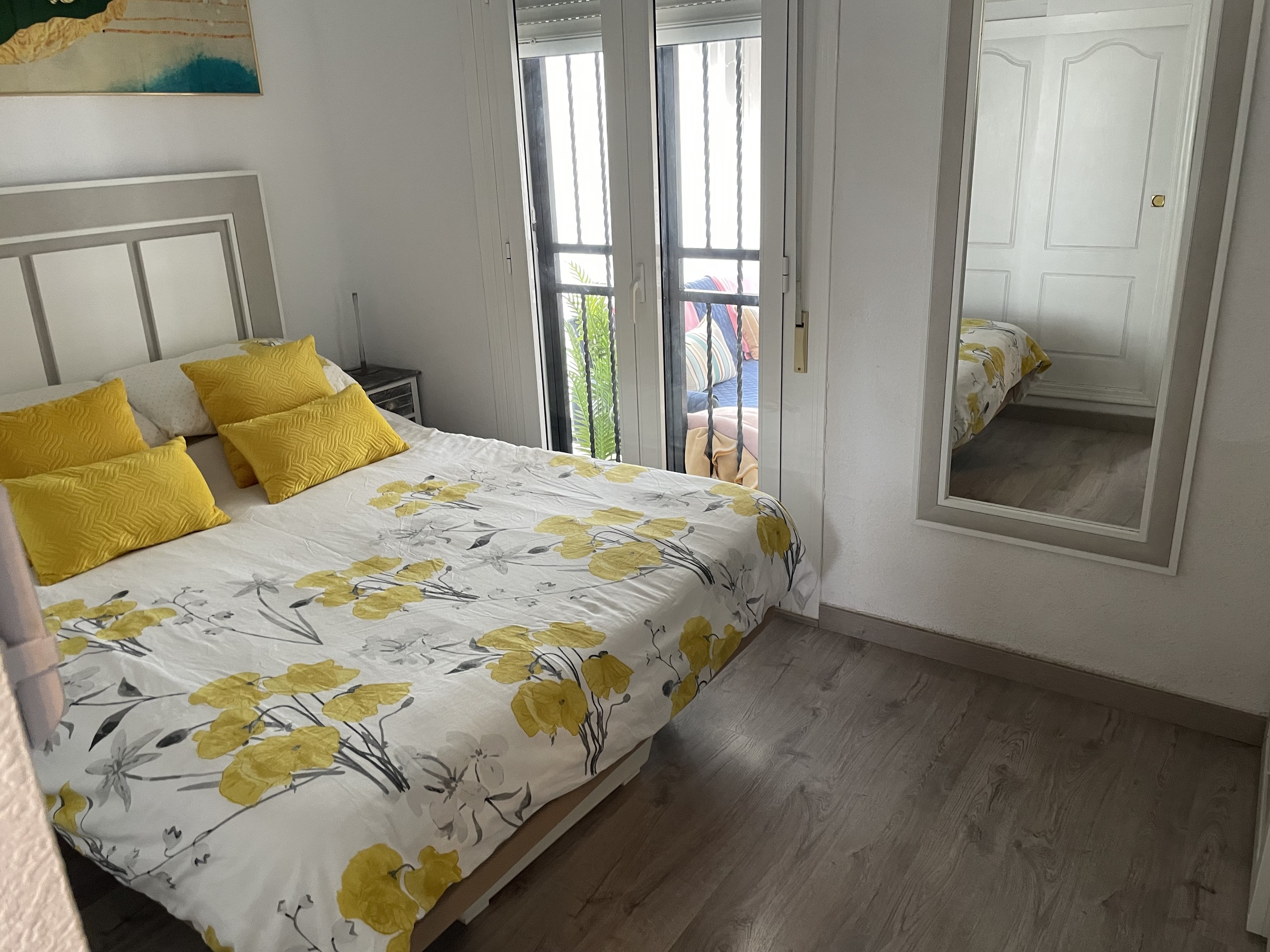Master bedroom in villa for sale in Camposol