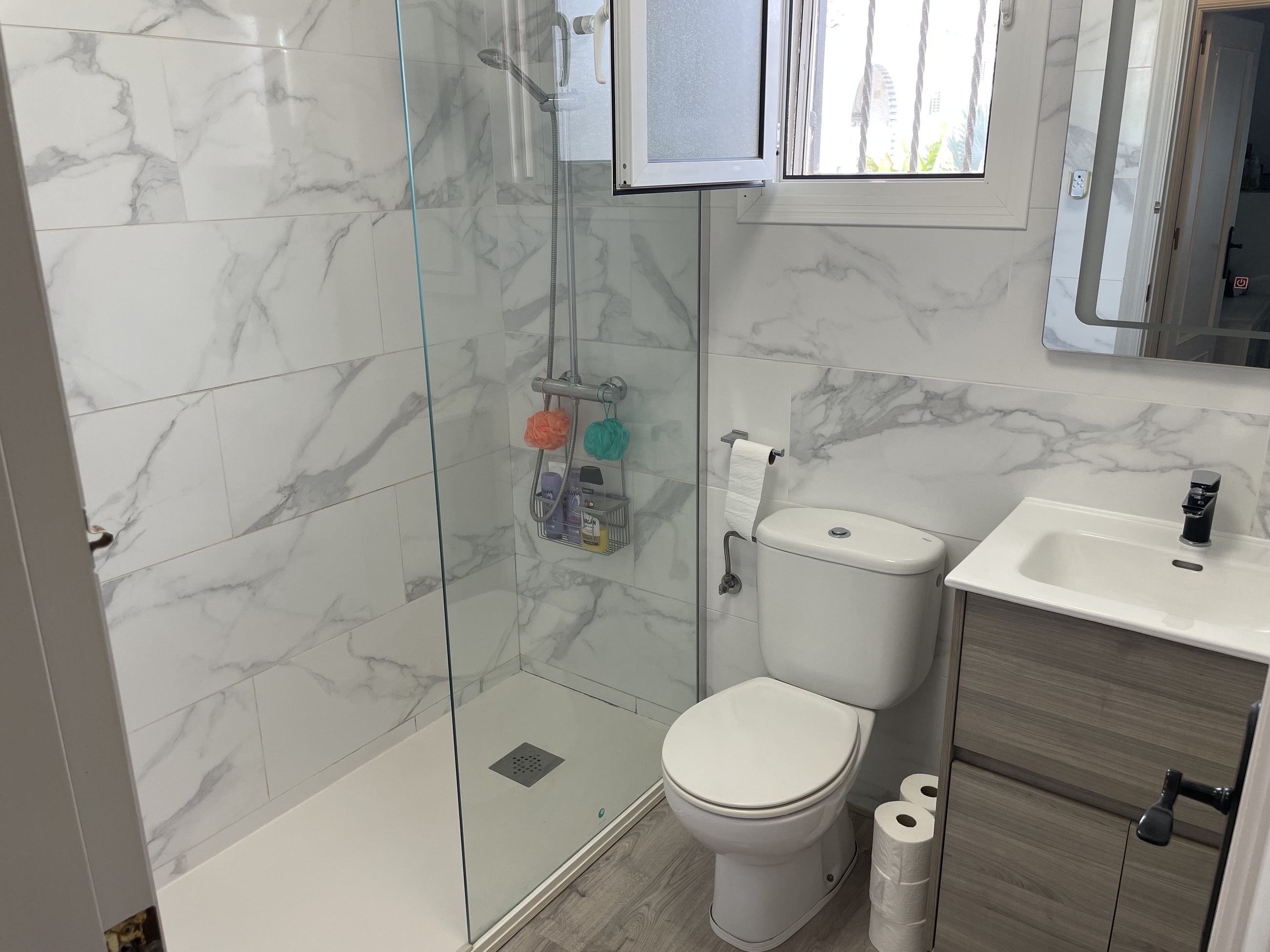 Terrace in villa for sale in Camposol