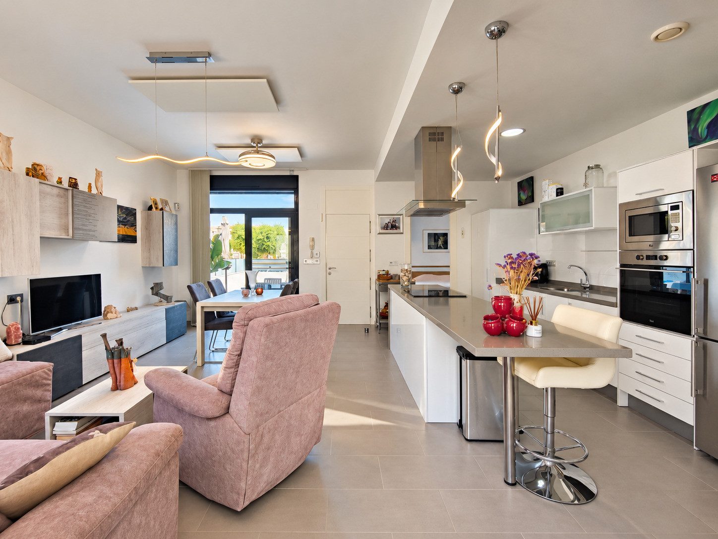 Living room in villa for sale in Formentera del Segura