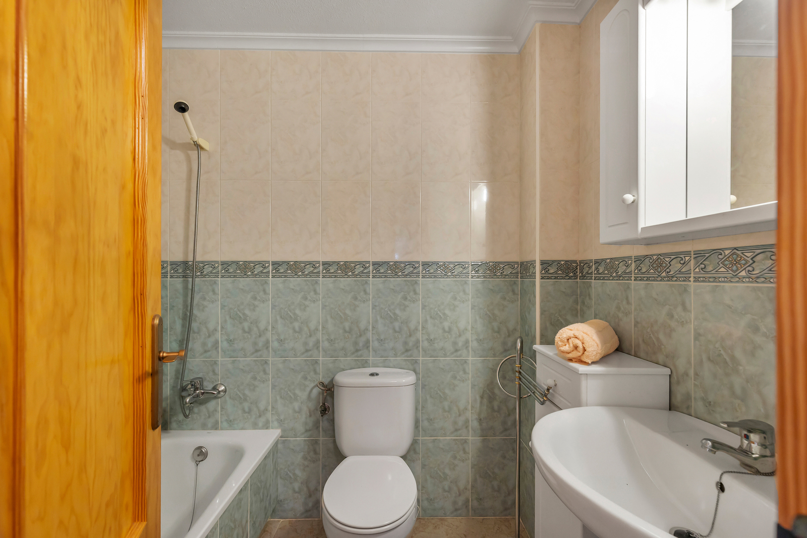Garden in apartment for sale in Torrevieja