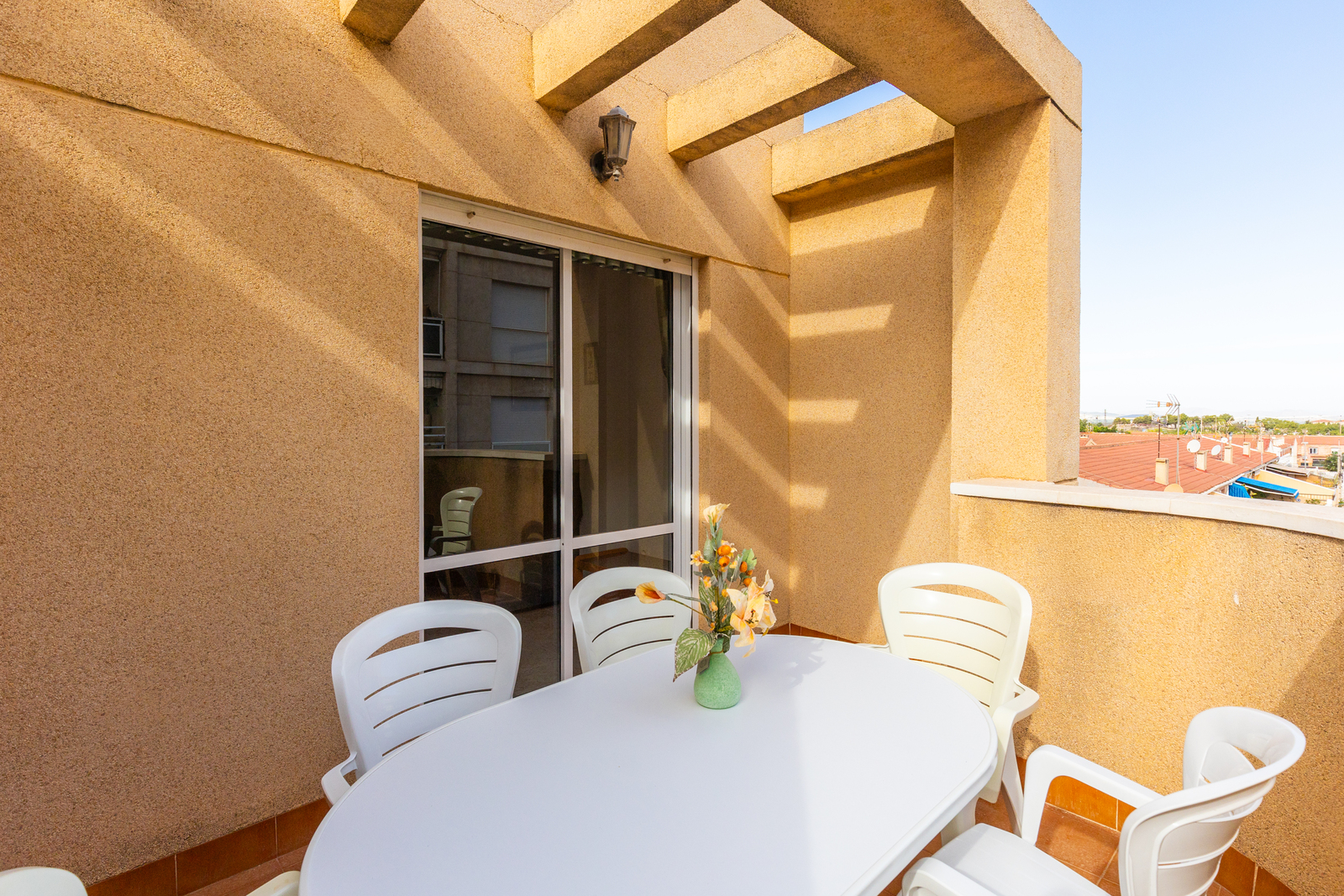 Garden in apartment for sale in Torrevieja