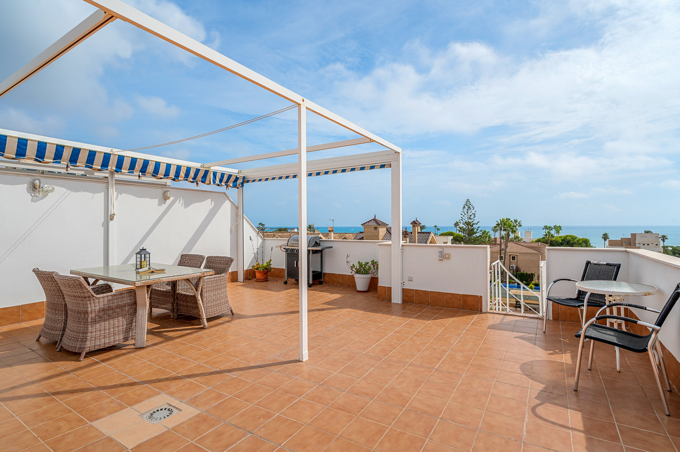 Garden in apartment for sale in Torrevieja