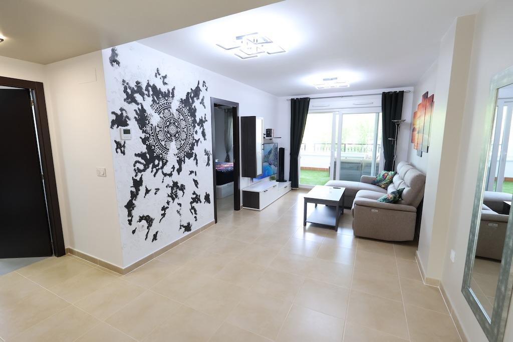 Garden in apartment for sale in Orihuela Costa