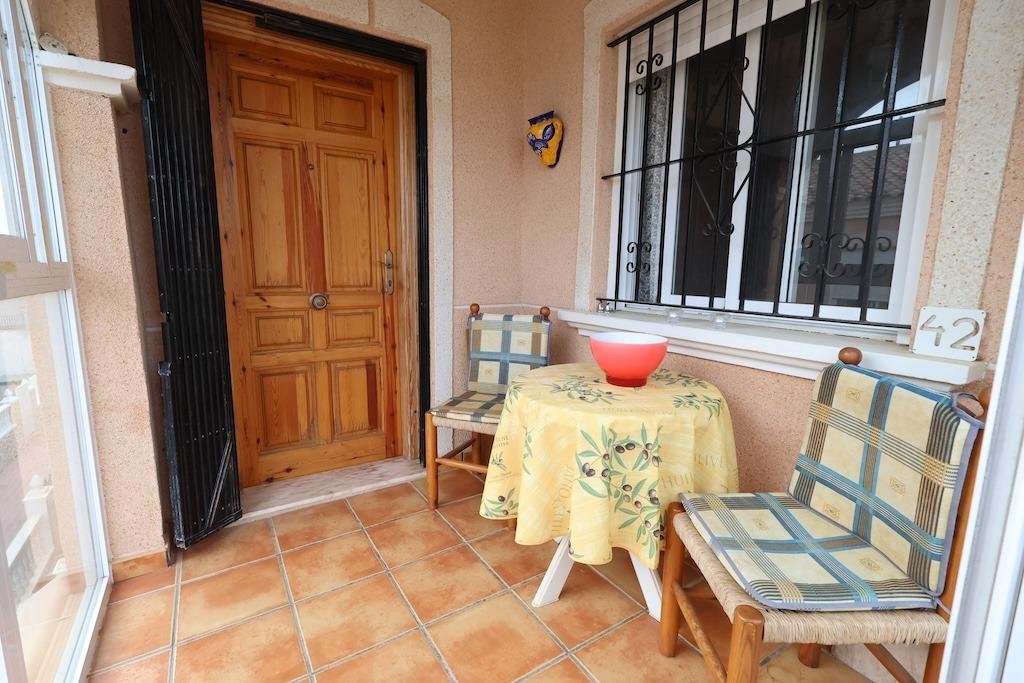 Master bedroom in bungalow for sale in Orihuela Costa