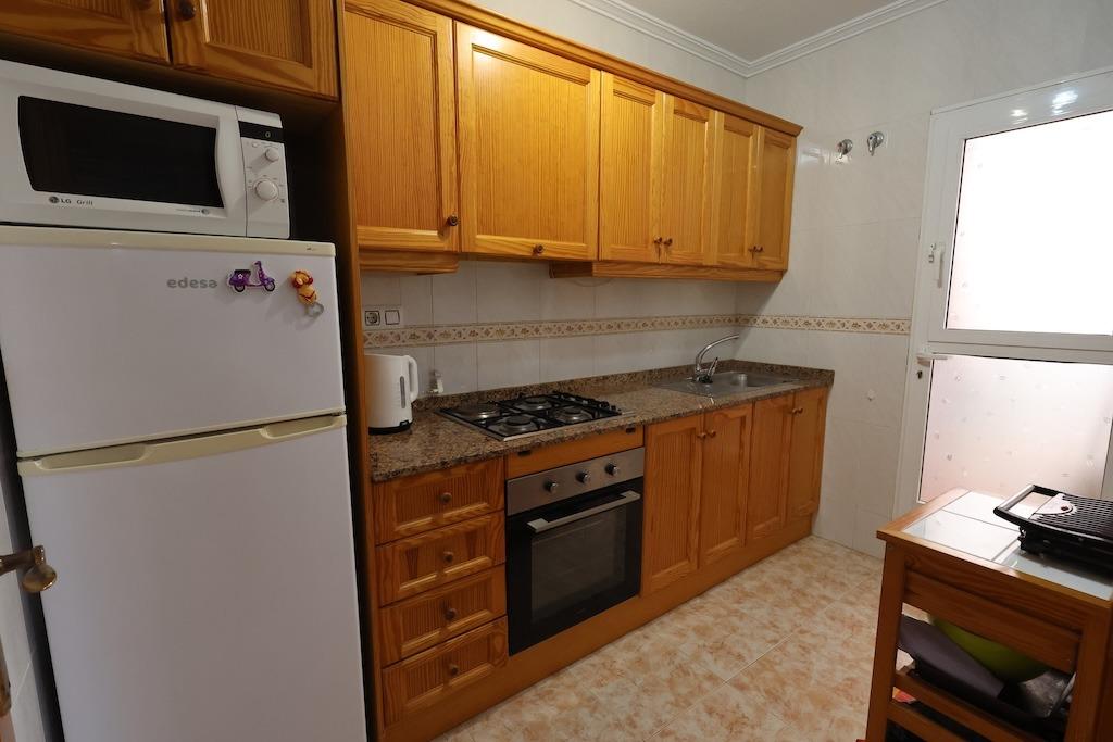 Dining area in bungalow for sale in Orihuela Costa