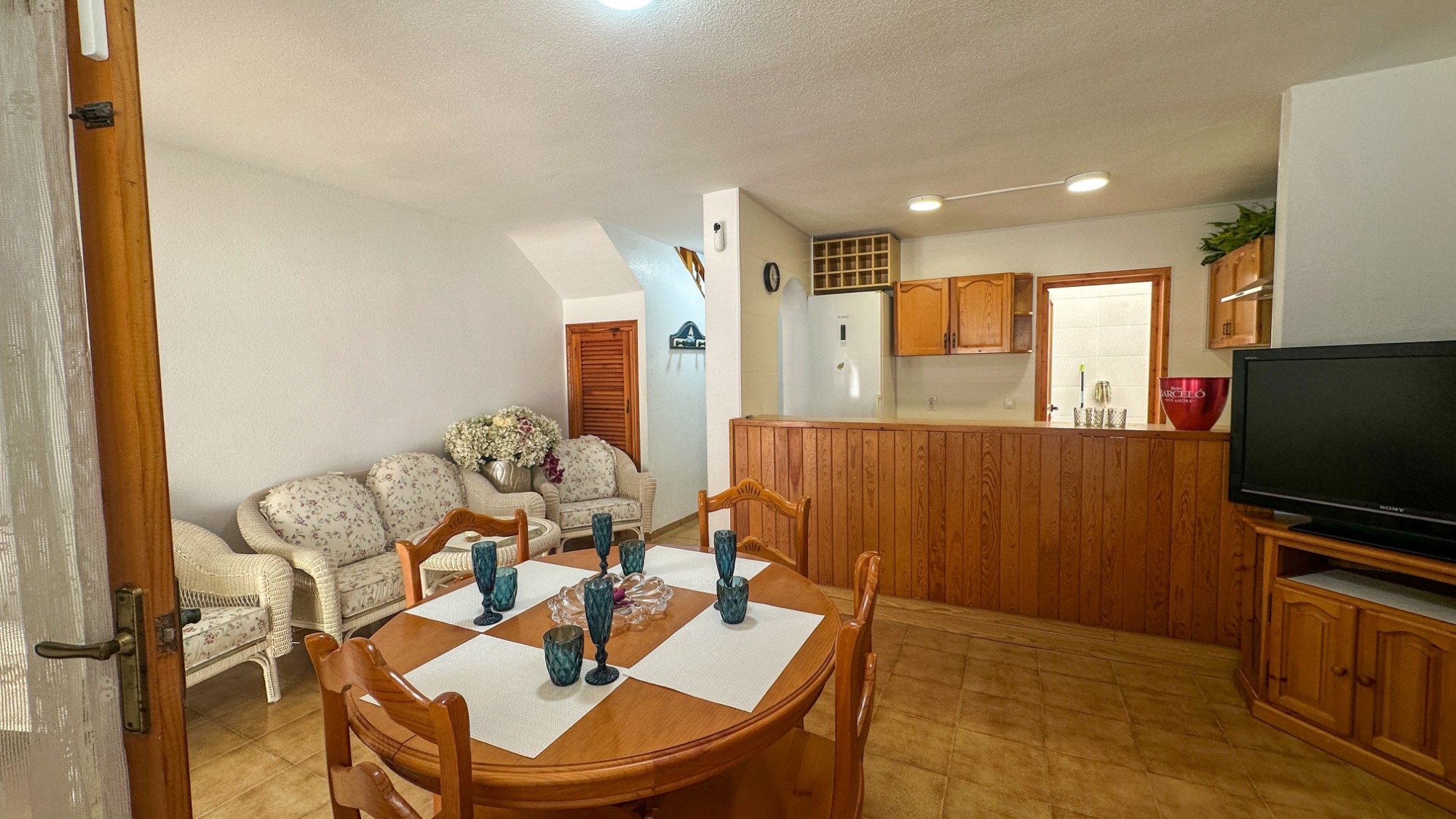 Master bedroom in terraced for sale in Playa Flamenca