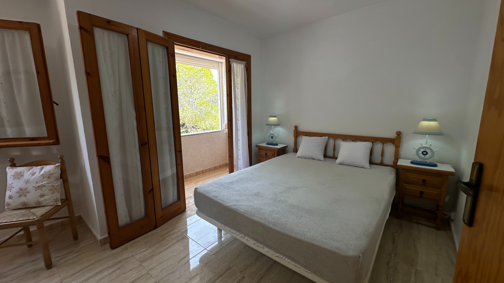 Master bedroom in terraced for sale in Playa Flamenca