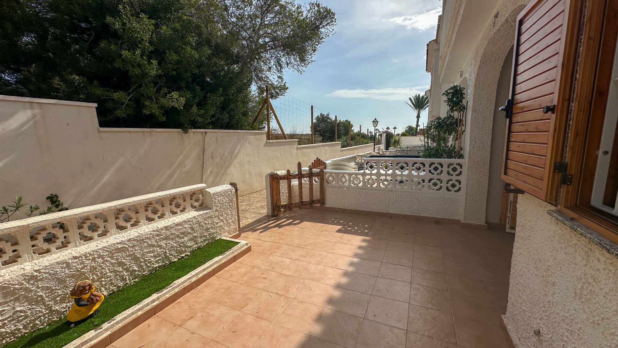 Pool area in terraced for sale in Playa Flamenca