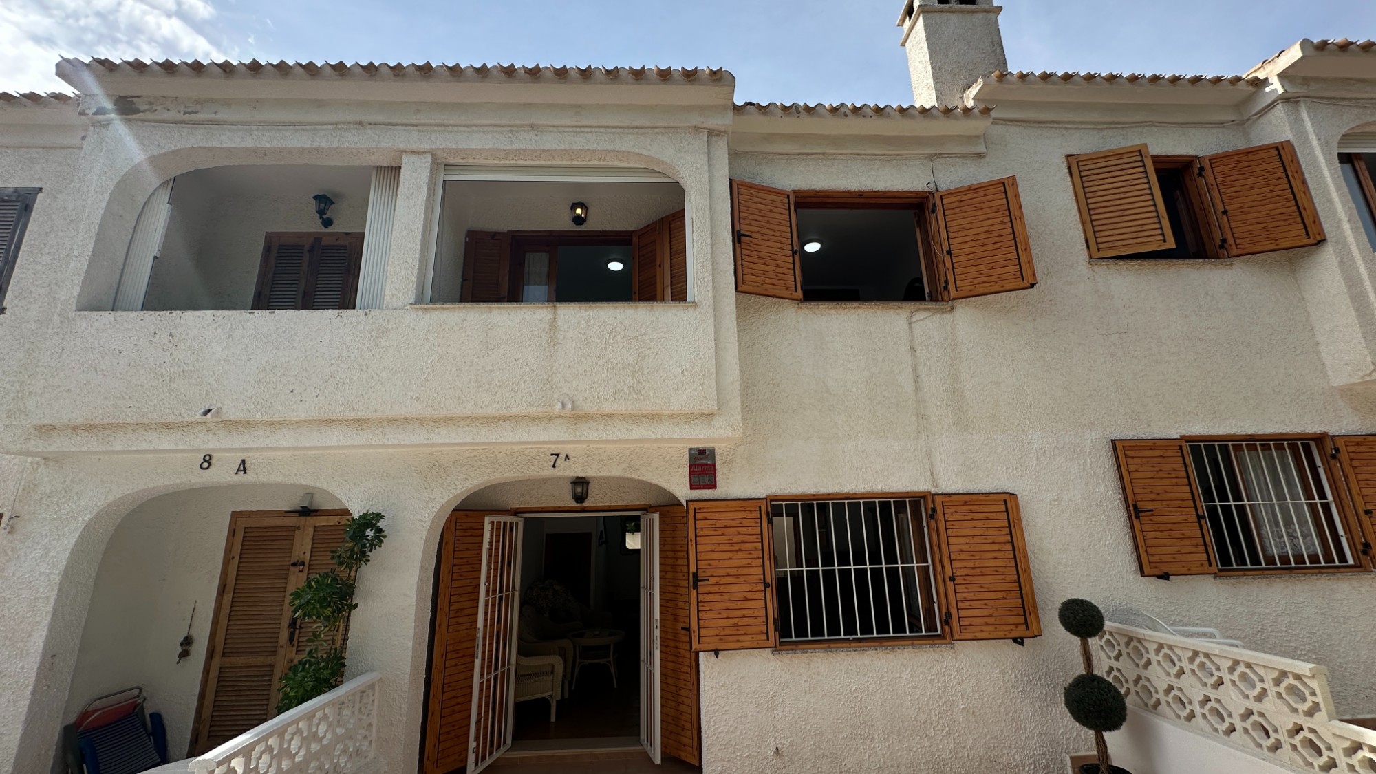 Exterior view in terraced for sale in Playa Flamenca