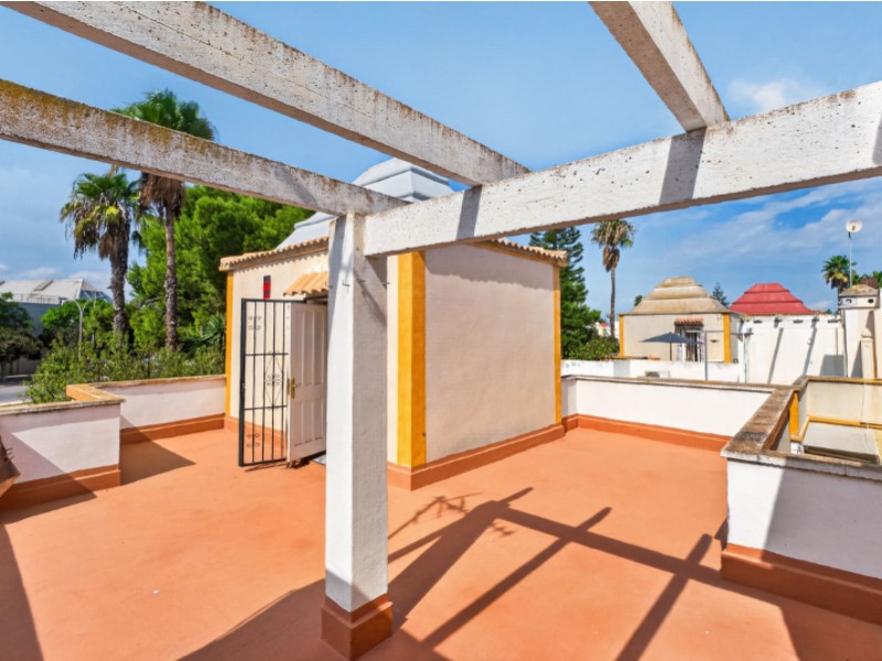 Pool area in terraced for sale in Torrevieja