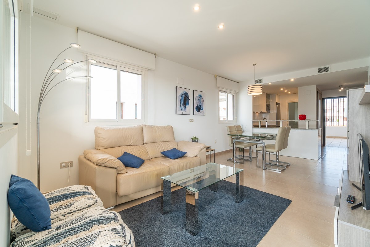 Living room in apartment for sale in Orihuela Costa