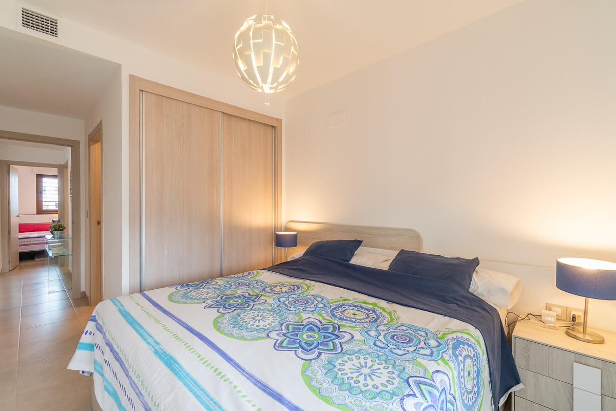 Pool area in apartment for sale in Orihuela Costa
