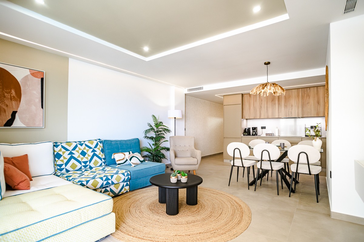 Pool area in apartment for sale in Torrevieja