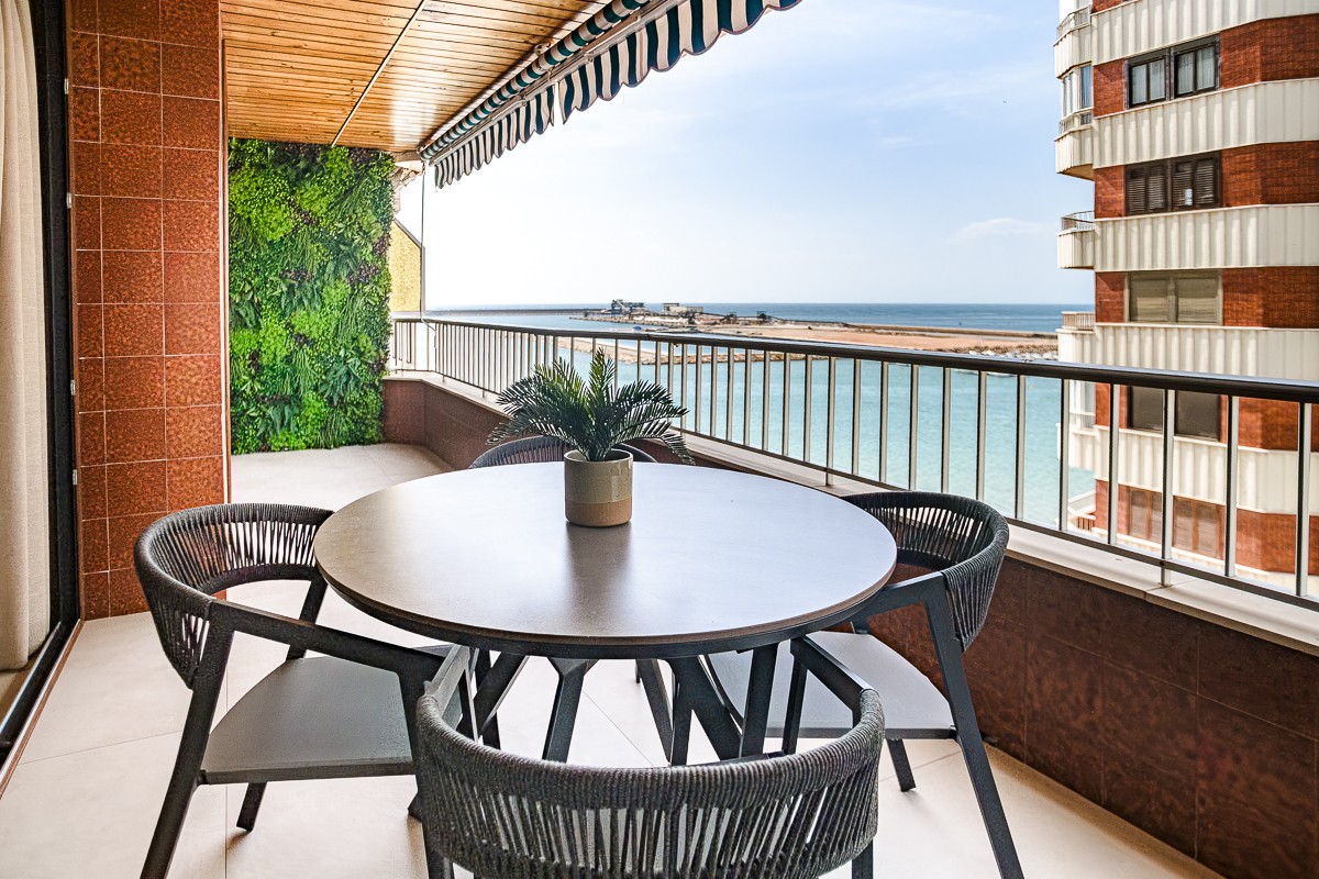 Garden in apartment for sale in Torrevieja