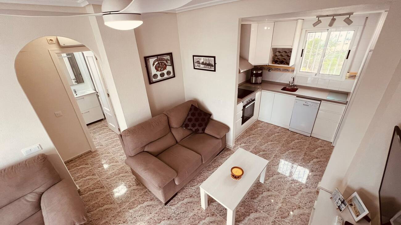 Living room in apartment for sale in Villamartin
