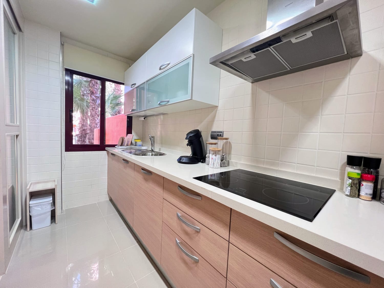 Pool area in apartment for sale in Los Alcazares