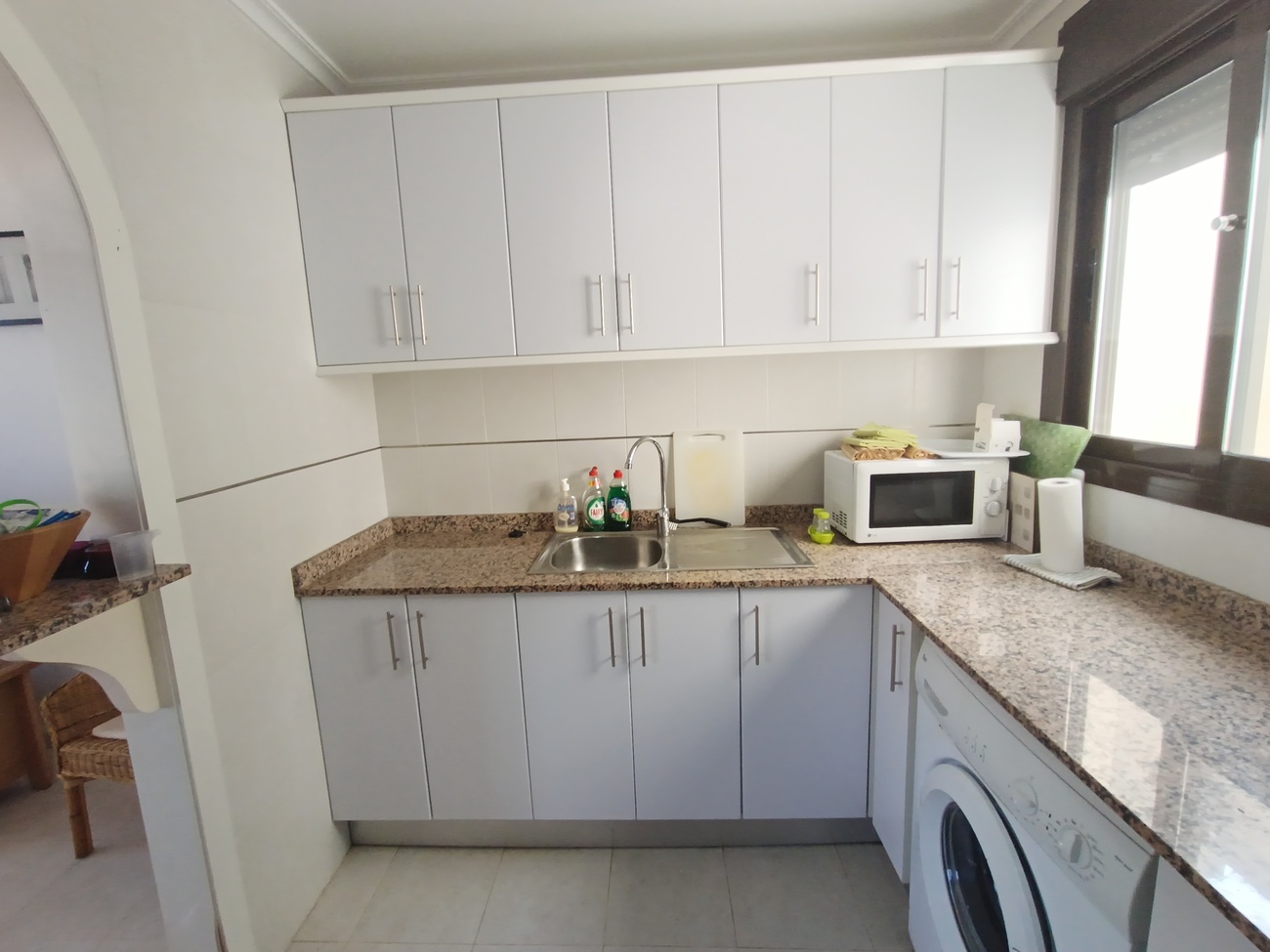Dining area in apartment for sale in Sucina