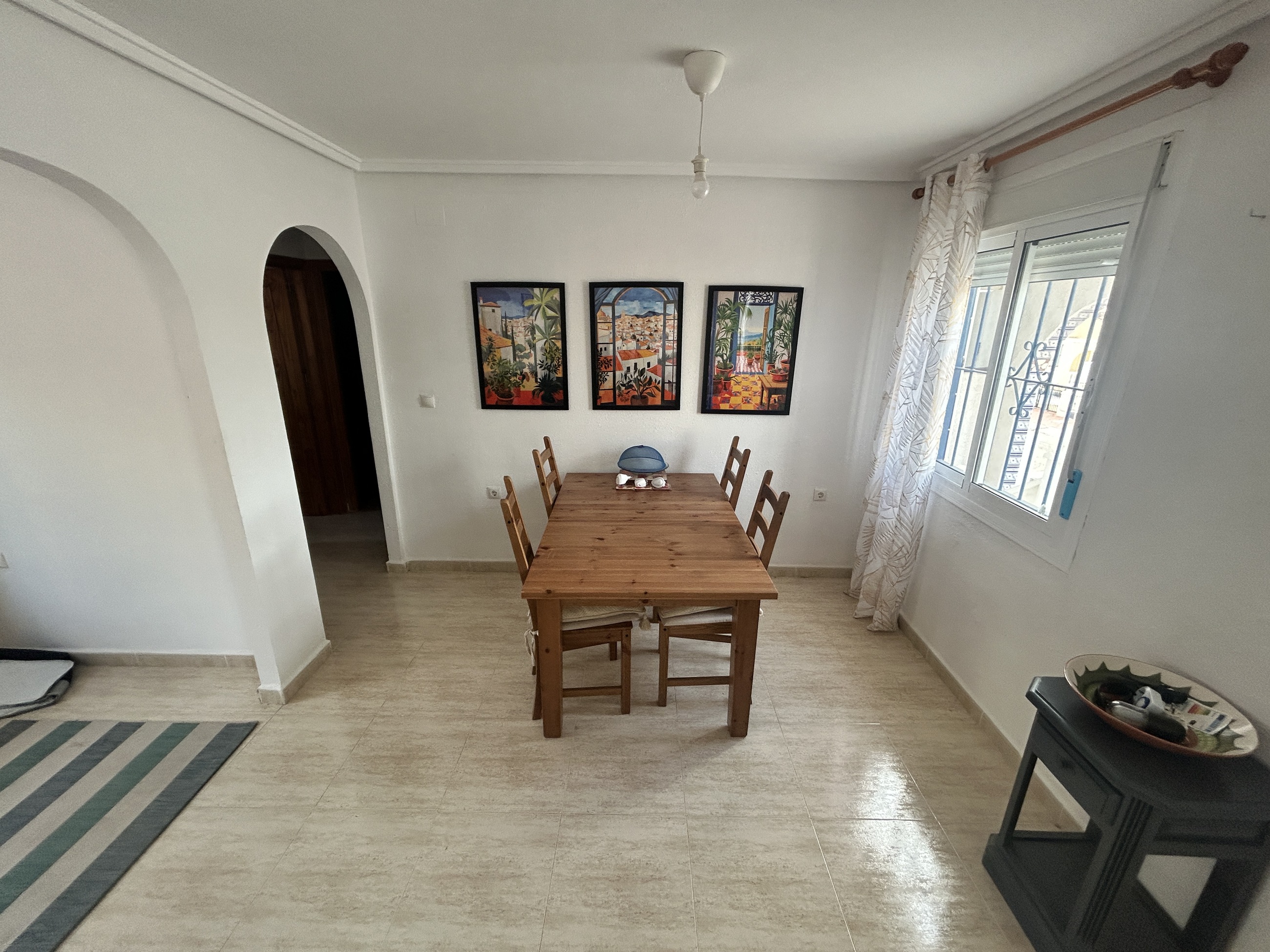 Garden in bungalow for sale in Camposol
