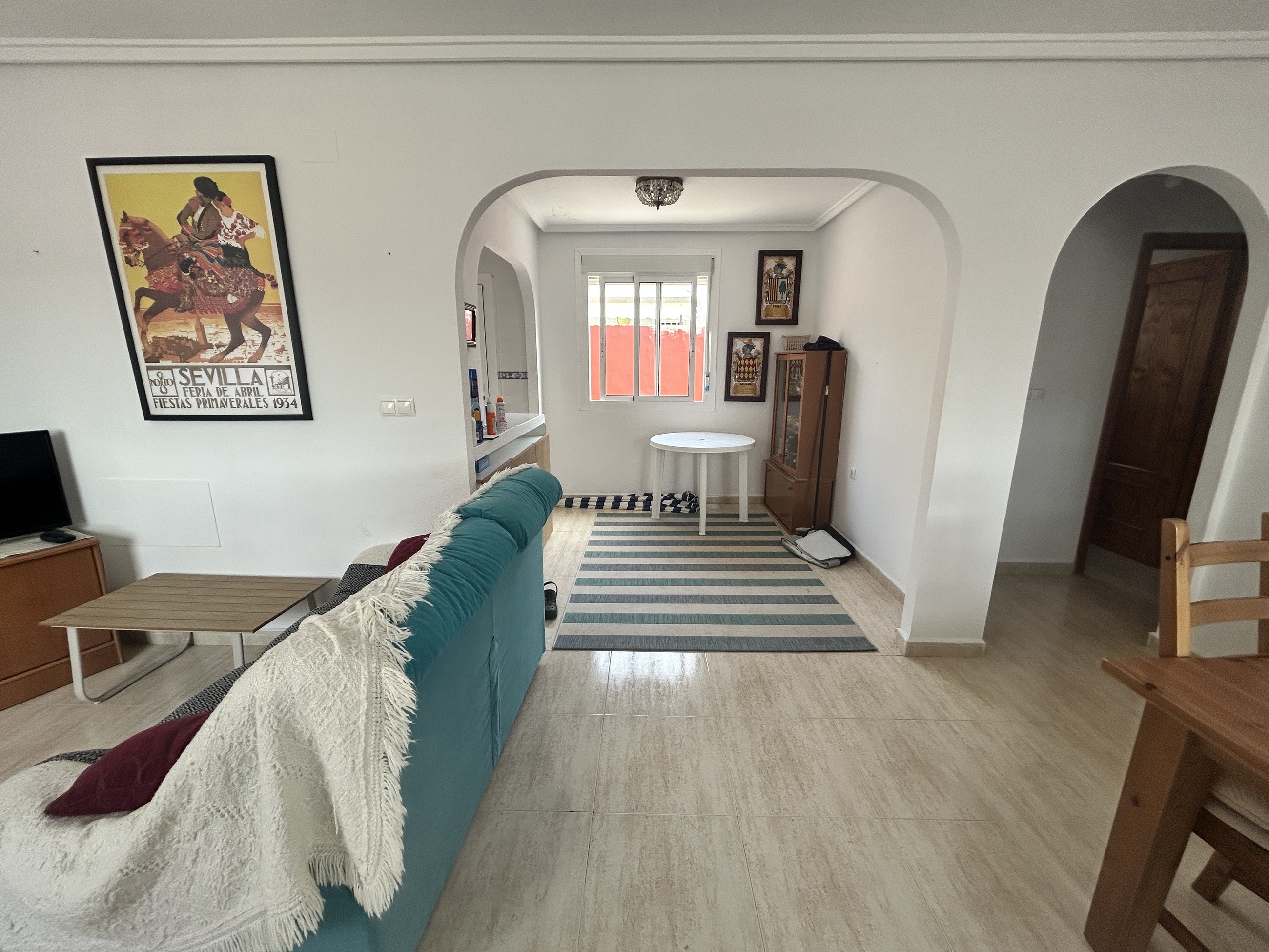 Dining area in bungalow for sale in Camposol