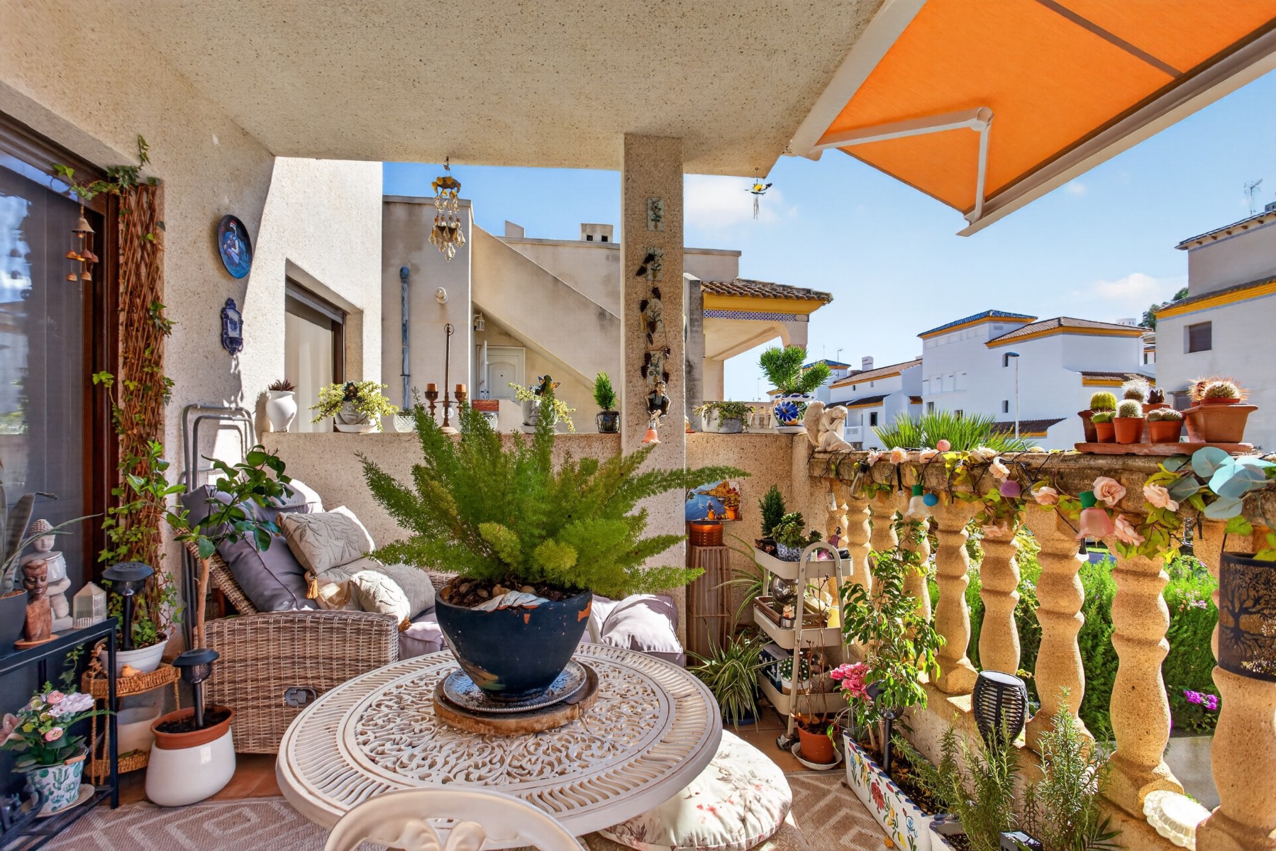 Terrace in apartment for sale in Orihuela Costa