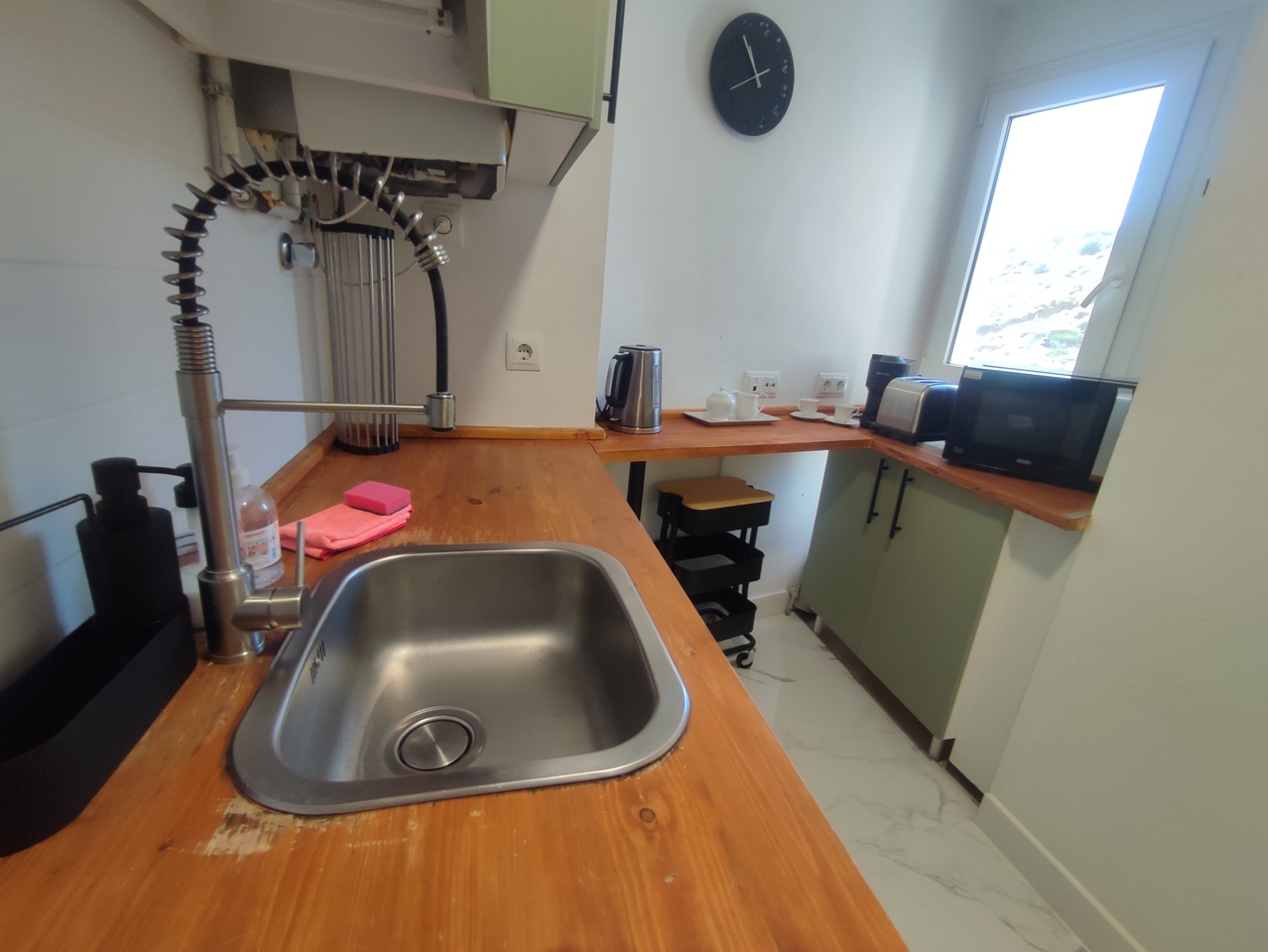 Kitchen in apartment for sale in Hacienda Riquelme Golf Resort