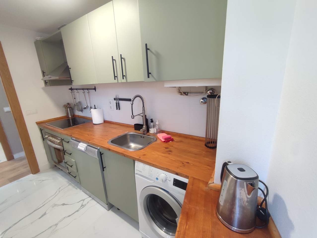Master bedroom in apartment for sale in Hacienda Riquelme Golf Resort