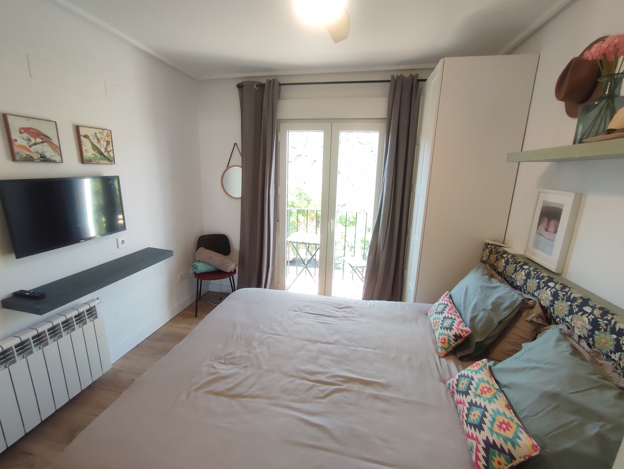 Master bedroom in apartment for sale in Hacienda Riquelme Golf Resort