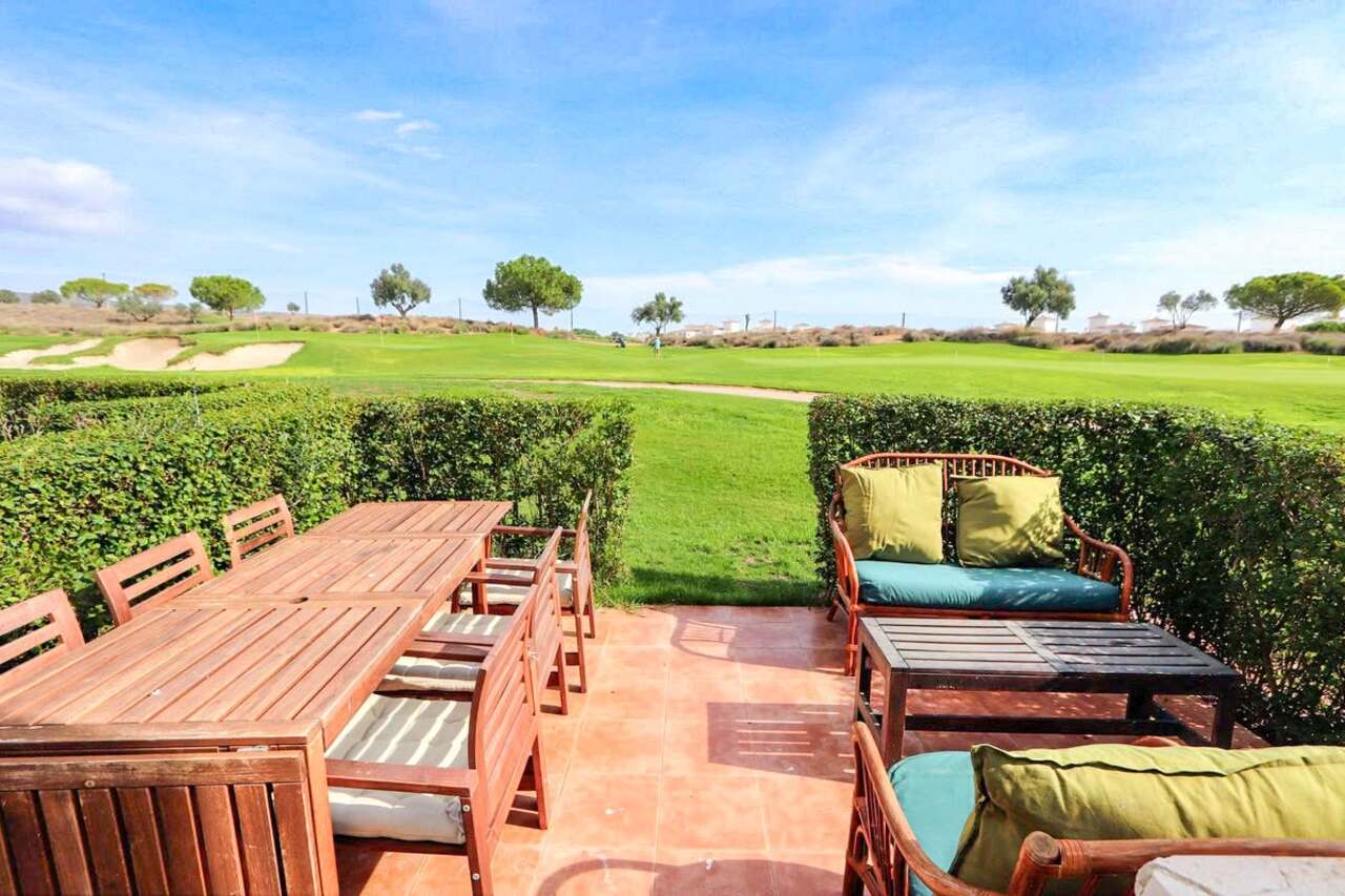 Dining area in apartment for sale in Hacienda Riquelme Golf Resort