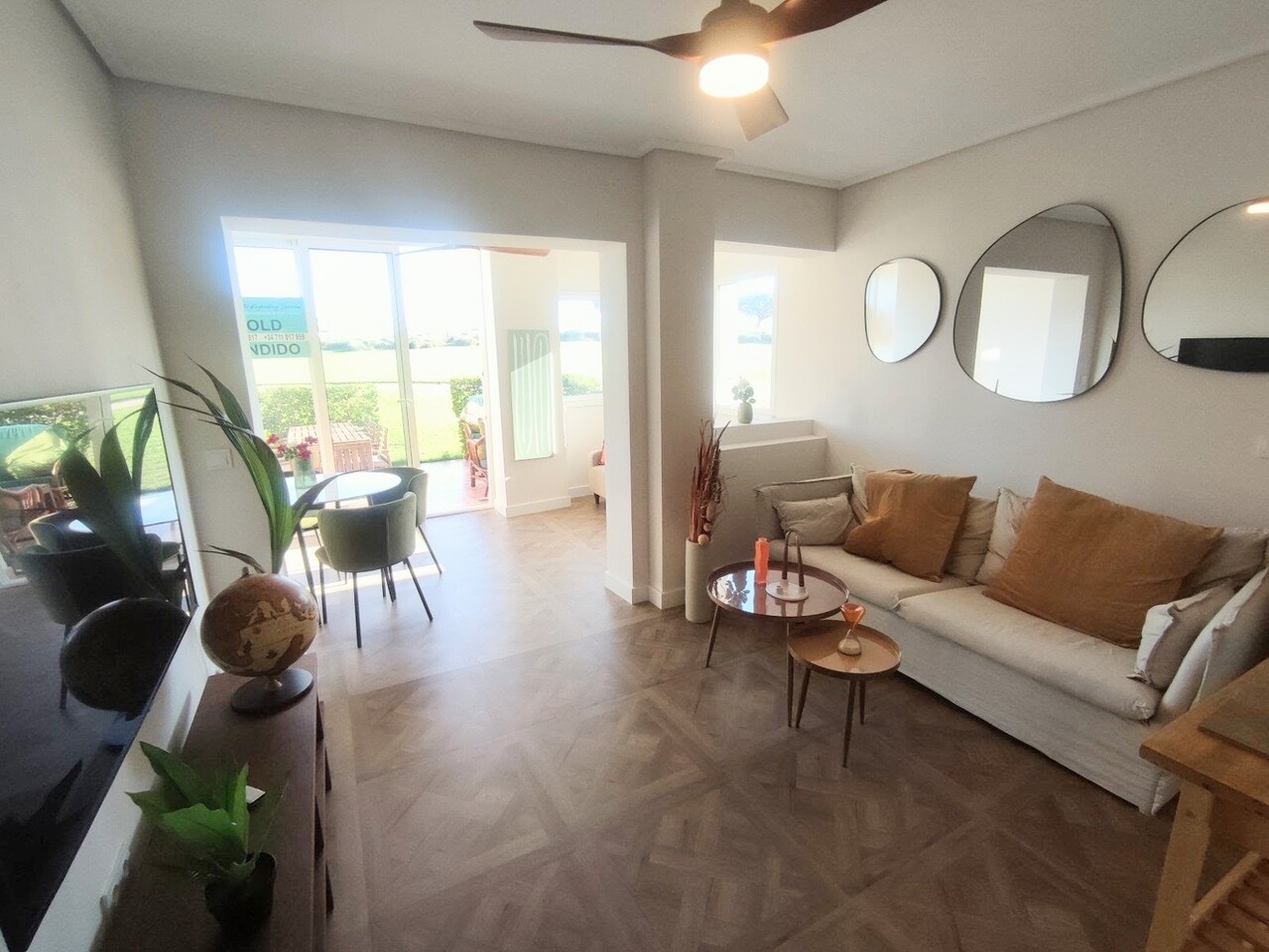Pool area in apartment for sale in Hacienda Riquelme Golf Resort