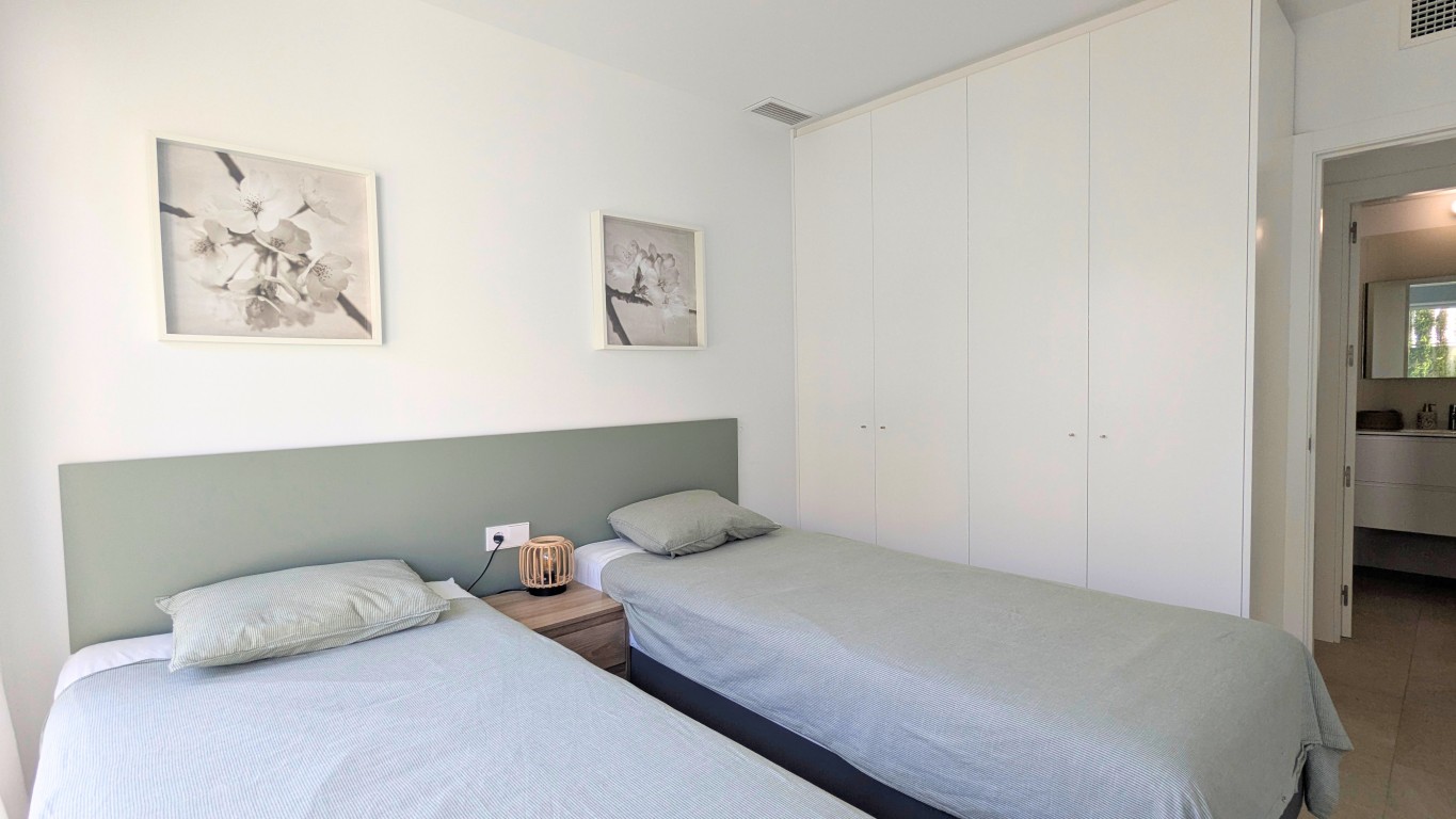 Master bedroom in apartment for sale in Los Balcones