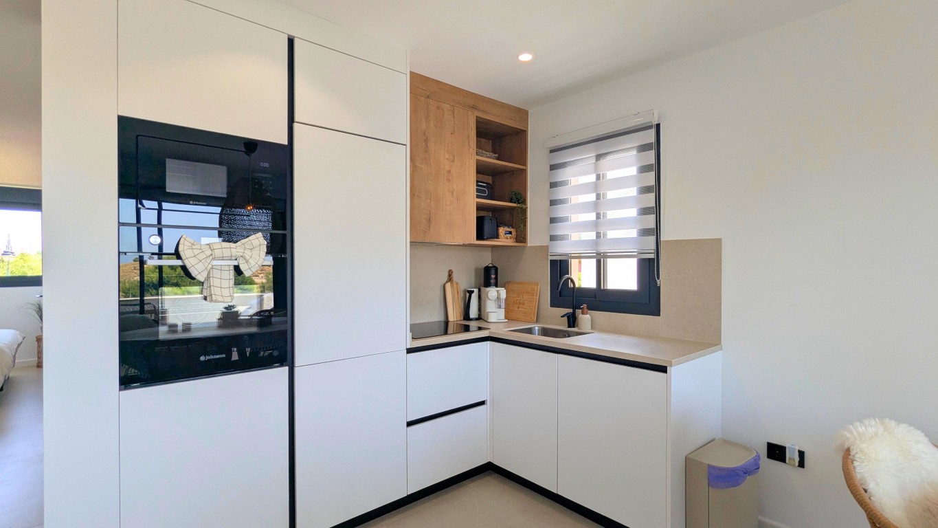 Master bedroom in apartment for sale in Condado de Alhama