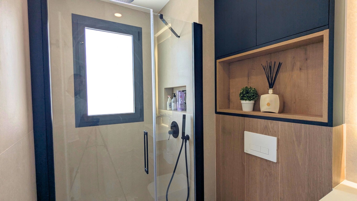 Living room in apartment for sale in Condado de Alhama