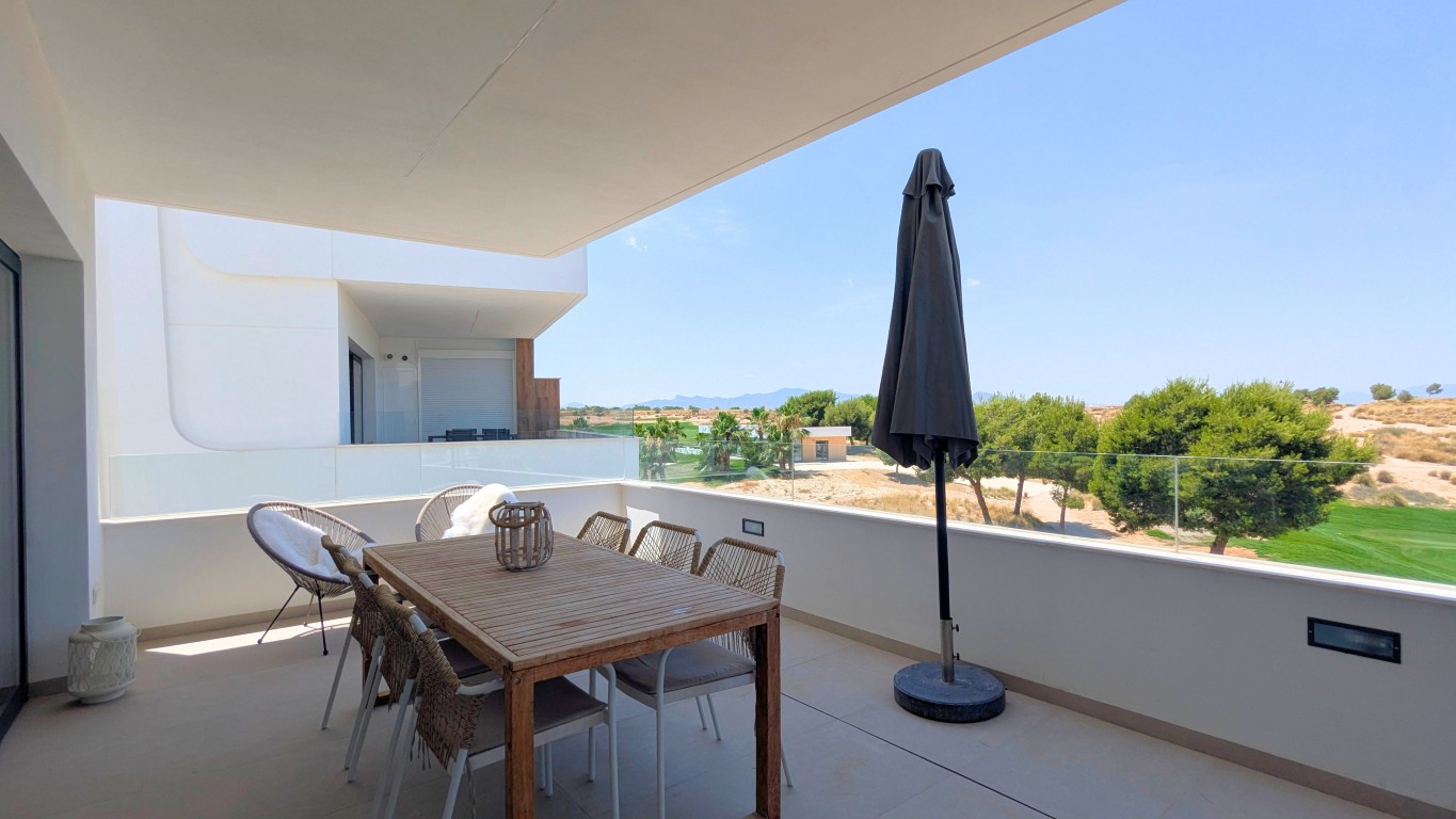 Dining area in apartment for sale in Condado de Alhama