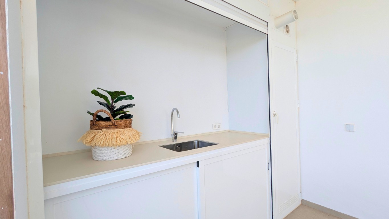 Pool area in apartment for sale in Condado de Alhama